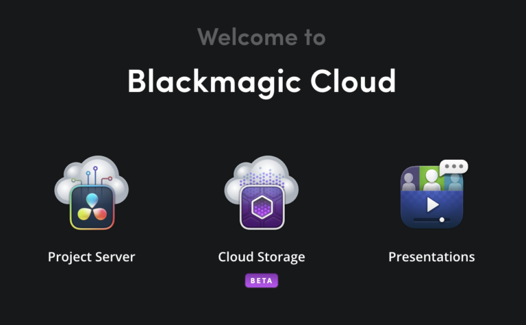 Blackmagic Cloud Storage thumbnail