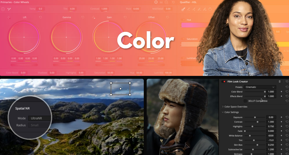 Davinci Resolve 19 Color Page New Features